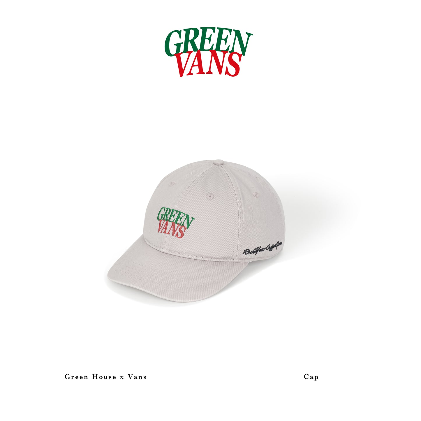 GREEN HOUSE “GREEN VANS” Series Baseball Cap