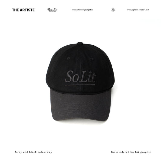 So Lit Embroidered Cap