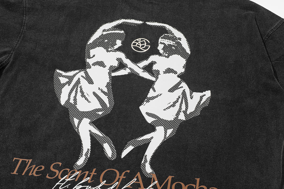 GREEN HOUSE 「The Scent Of A Mocha」Series Washed Tee