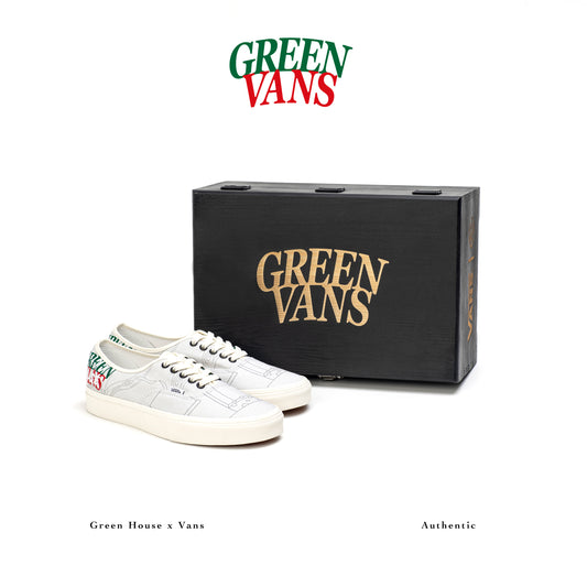 GREEN HOUSE “GREEN VANS” Series Green Vans Authentic.