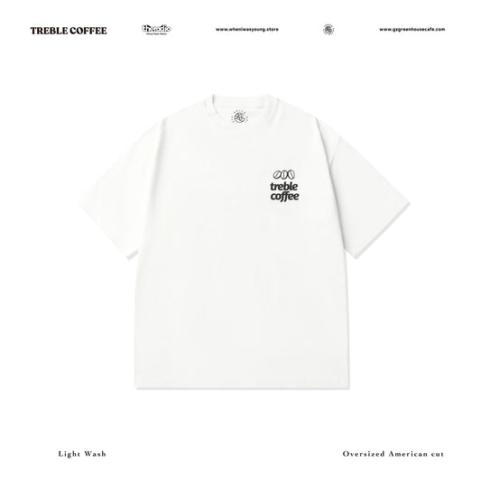Treble Coffee Exclusive White Edition Tee