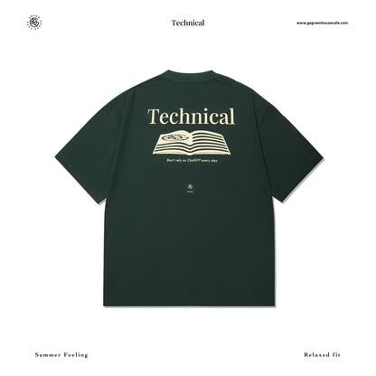 TECHNICAL Knowledge Series – Multicolour Green Tee