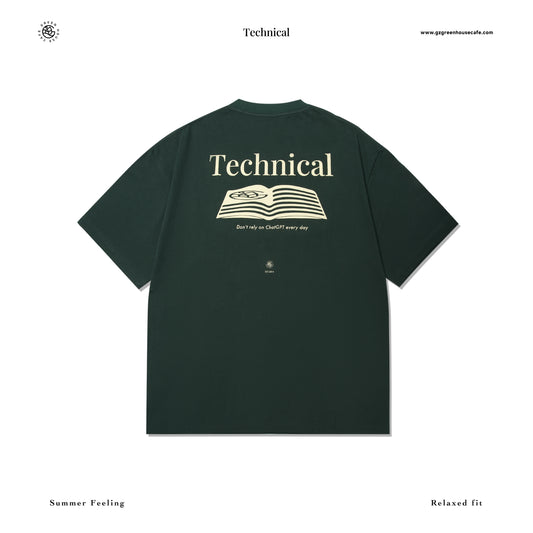 TECHNICAL Knowledge Series – Multicolour Green Tee
