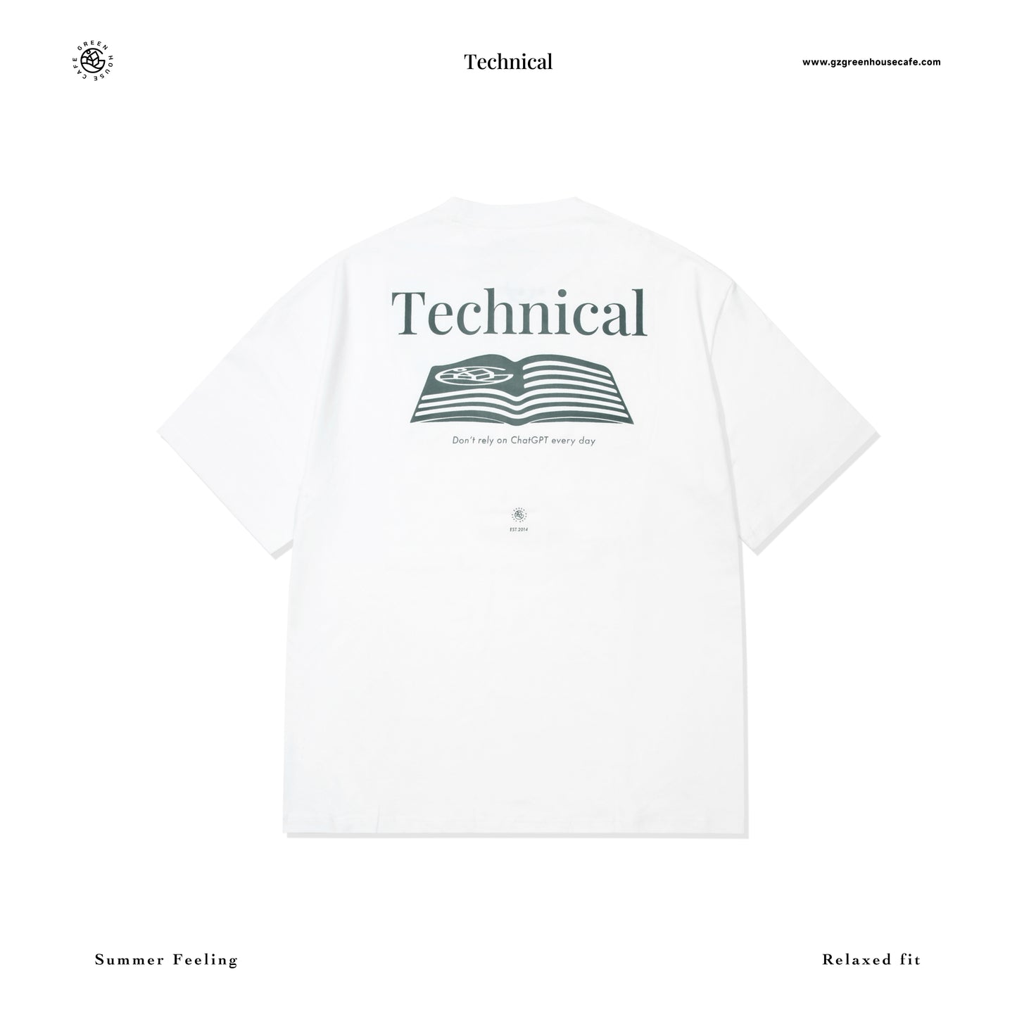 TECHNICAL Knowledge Series – Multicolour White Tee