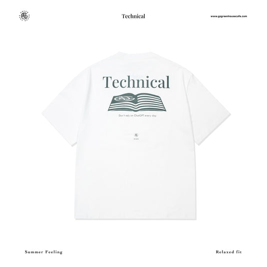TECHNICAL Knowledge Series – Multicolour White Tee