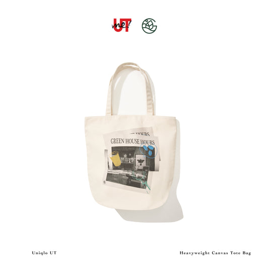 UNIQLO X GREEN HOUSE  “GREEN HOUSE HOURS” PAPER BAG