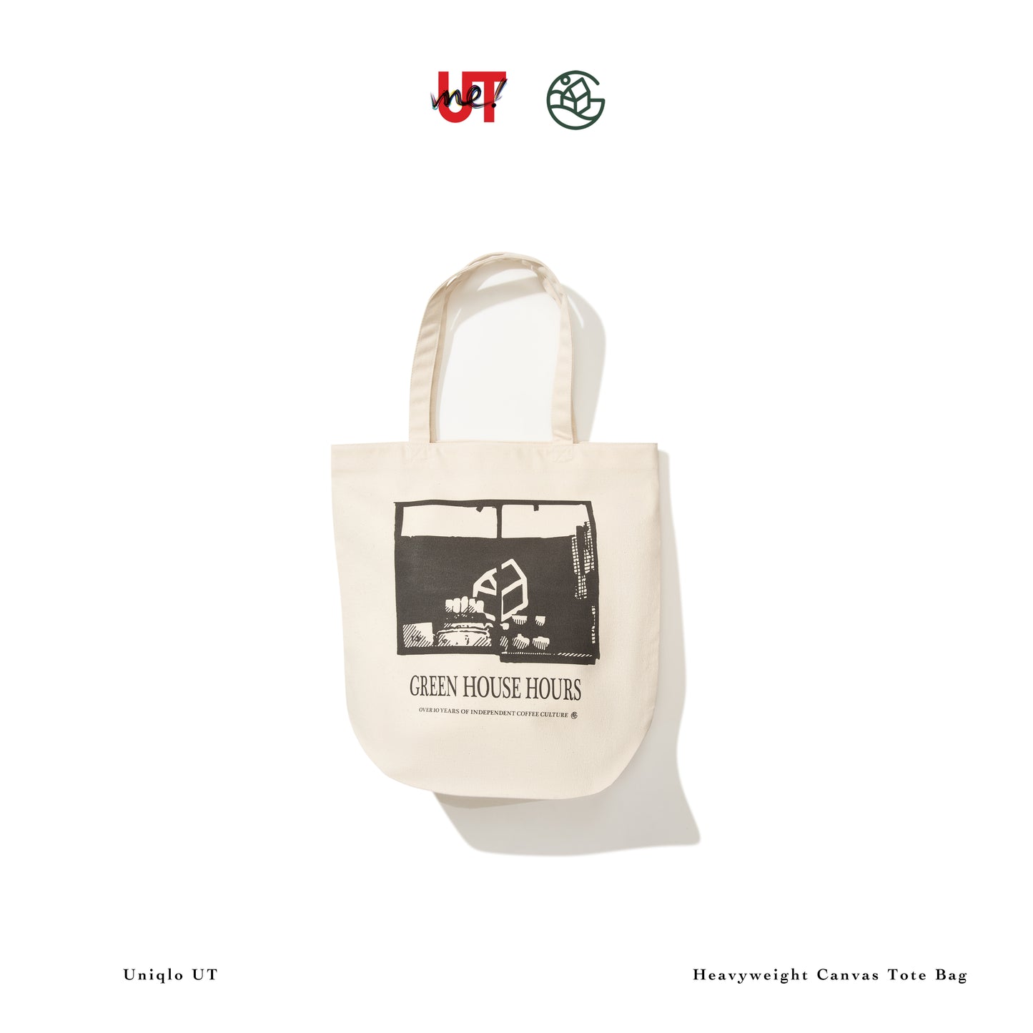 UNIQLO X GREEN HOUSE  “GREEN HOUSE HOURS” WINDOW BAG