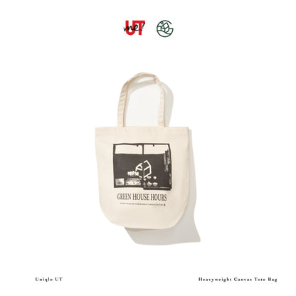 UNIQLO X GREEN HOUSE  “GREEN HOUSE HOURS” WINDOW BAG