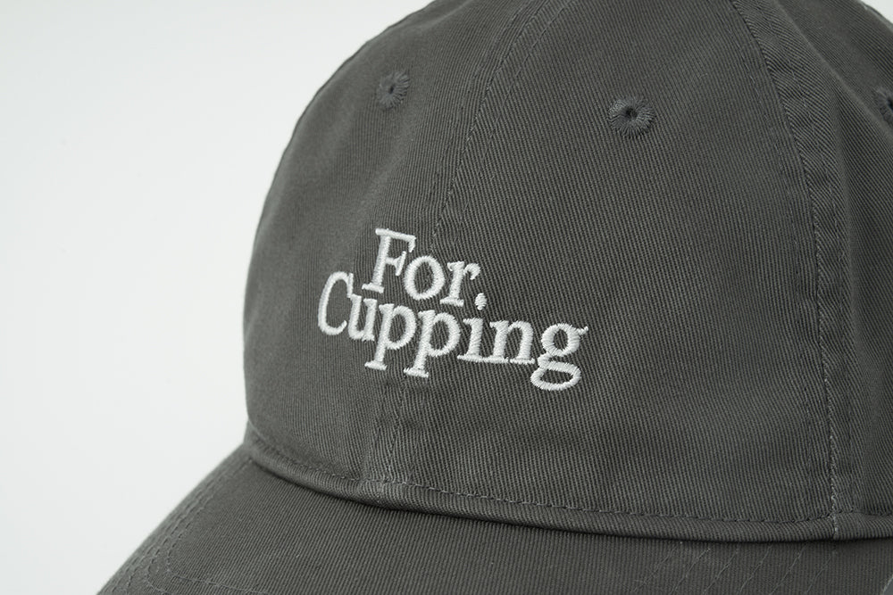 GREEN HOUSE "For Cupping" Series Washed Baseball Cap Gray