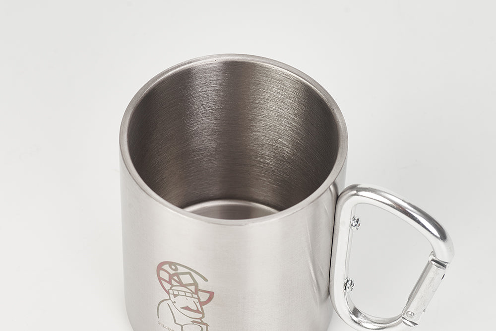 BERNIES & GREEN HOUSE Outdoor Quick-Release Stainless Steel Water cup